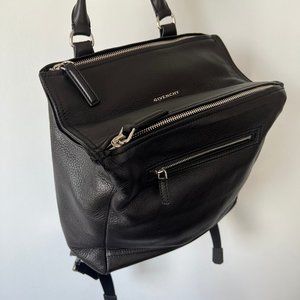 Givenchy Pandora Backpack Black Leather